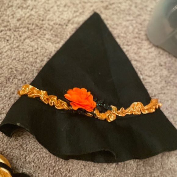 Cute Witch Tulle Dress with hat - Picture 3 of 4